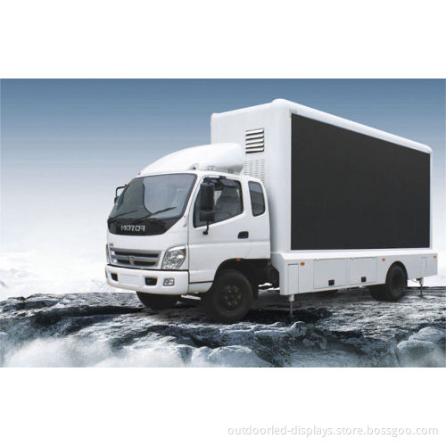 P20 Large Truck Mounted Led Screen , Outdoor Full Color Video Wall
